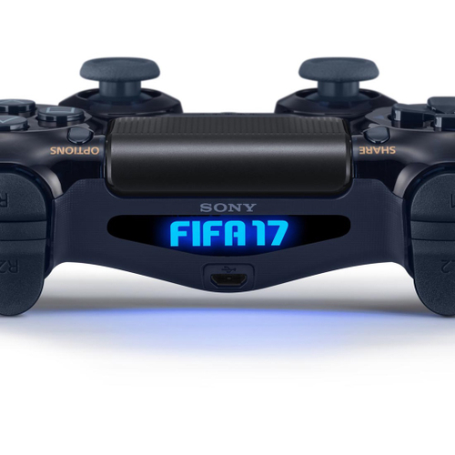 CONTROLE PS4 PRETO + FIFA 21, PS4 Controles