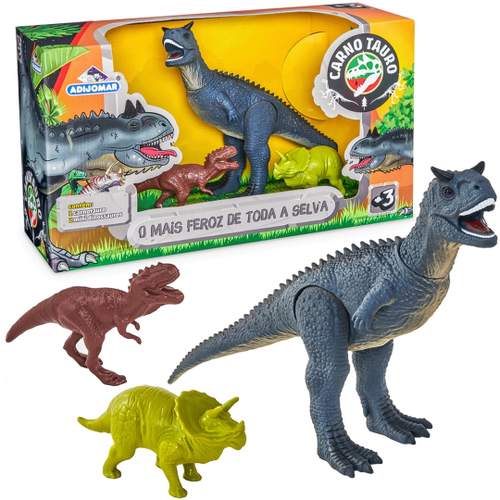 Dinossauro Grande T-Rex Dino Planet Vinil 48 cm.