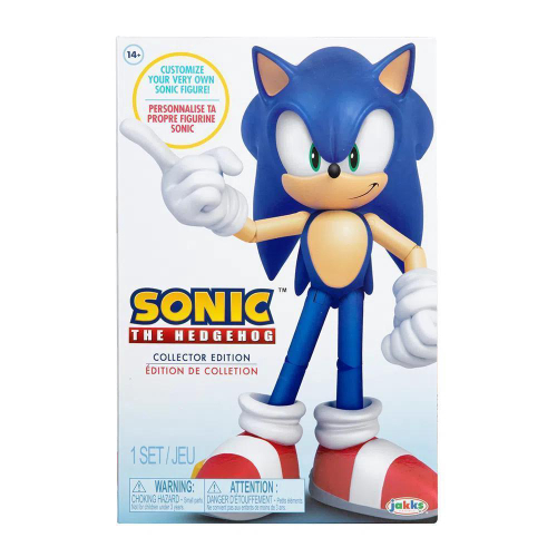 Boneco Elástico que Estica Sonic Classico - Goo Jit Zu - Ri Happy