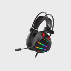 Menor preço em Headset Gamer K-mex Ar70 7.1 Virtual Surround Usb Preto/Rgb