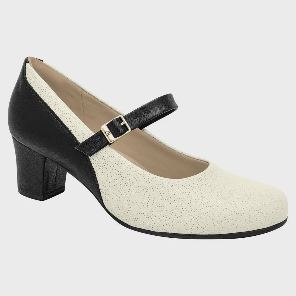 Sapato bicolor feminino top