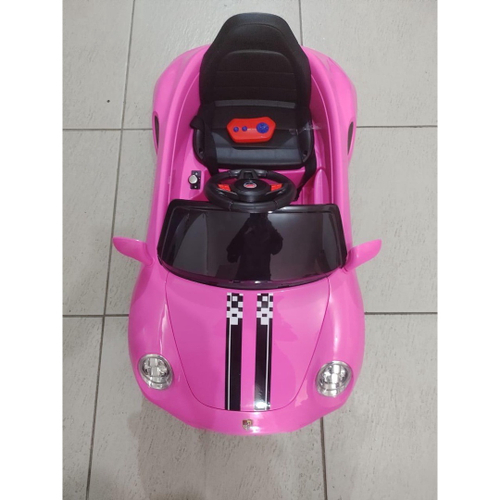 Carro Carrinho Elétrico Menino Menina Luxo Rosa Bateria