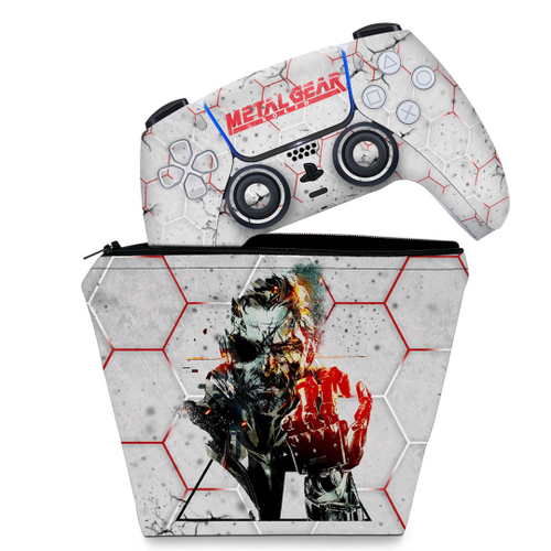 Capa Case e Skin Compatível PS5 Controle - God Of War Ragnarok