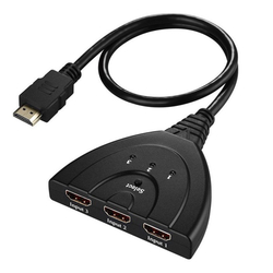 Hub Hdmi Switch 3x1 Adaptador Cabo - 3 - Entradas E 1 Saída é boa?