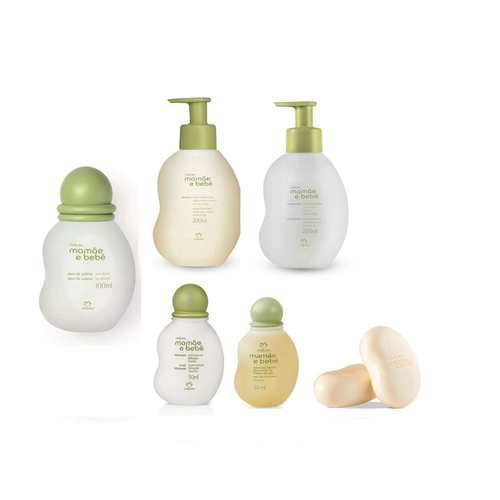 Kit mamãe e bebê Natura com hidratante shampoo condicionador em Promoção na  Americanas