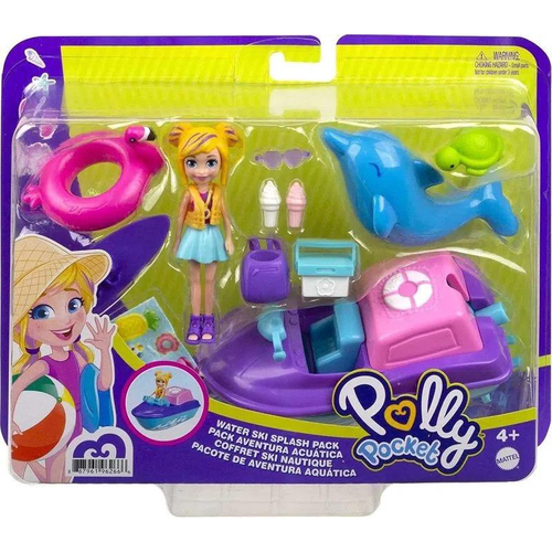 Polly Pocket em Português Brasil  Jogos de cachoeiras com golfinhos 🌈  Desenhos animados 