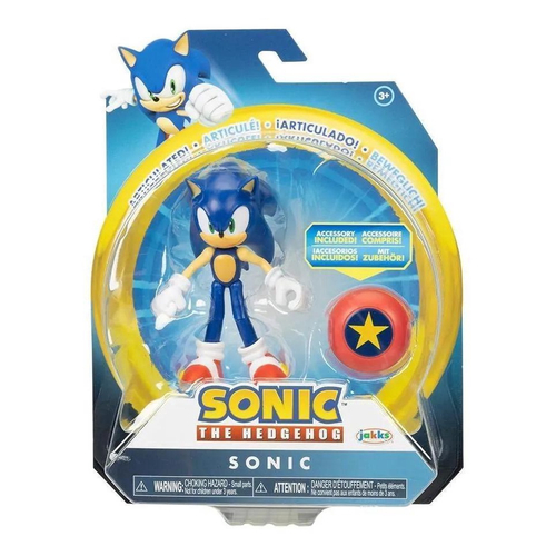 Figura Elástica - Sonic - Goo Jit Zu - Super Elástico - Azul - Sunny