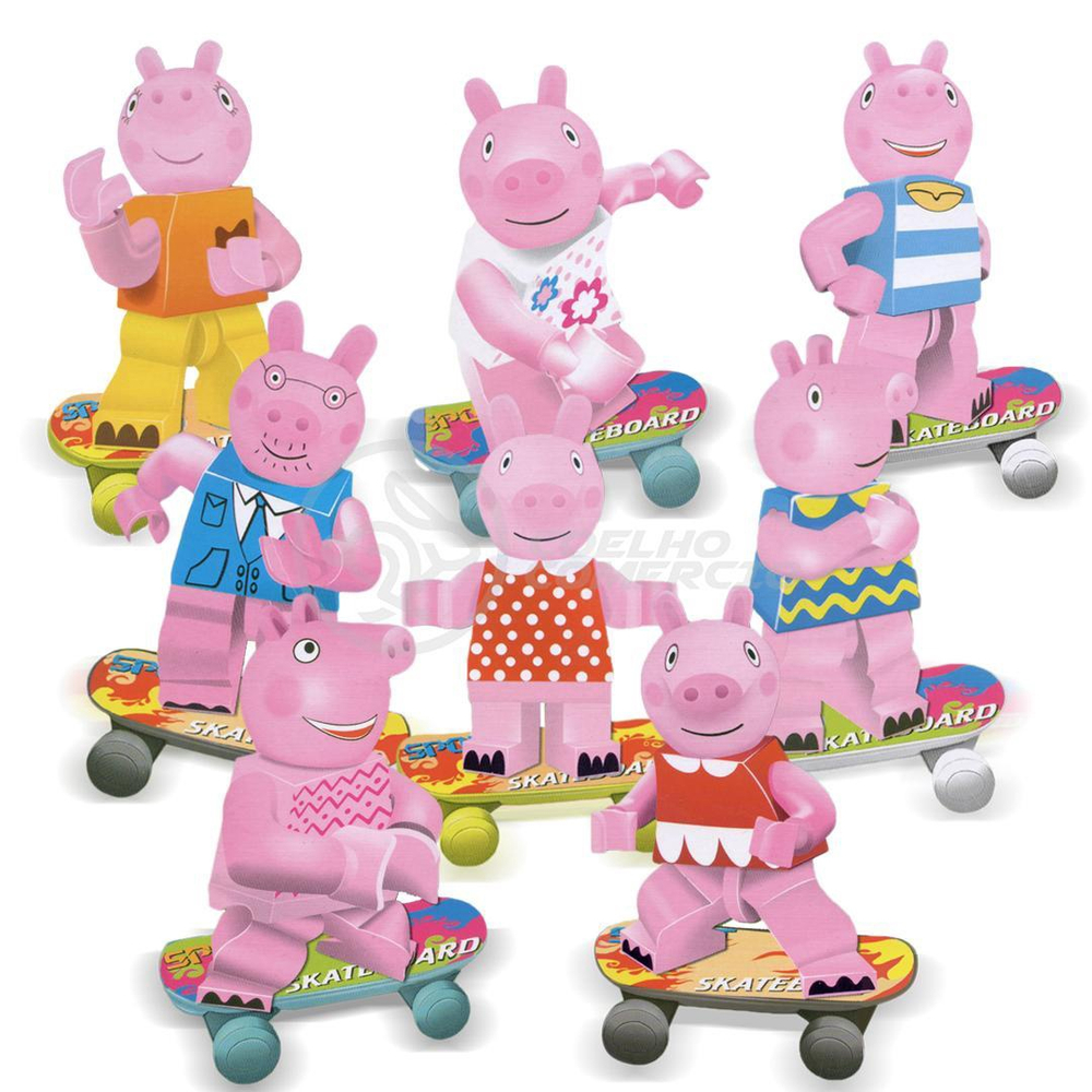 Peppa Pig Casa de Lego com jardim !! NOVO ! #MamãePig #PeppaPig