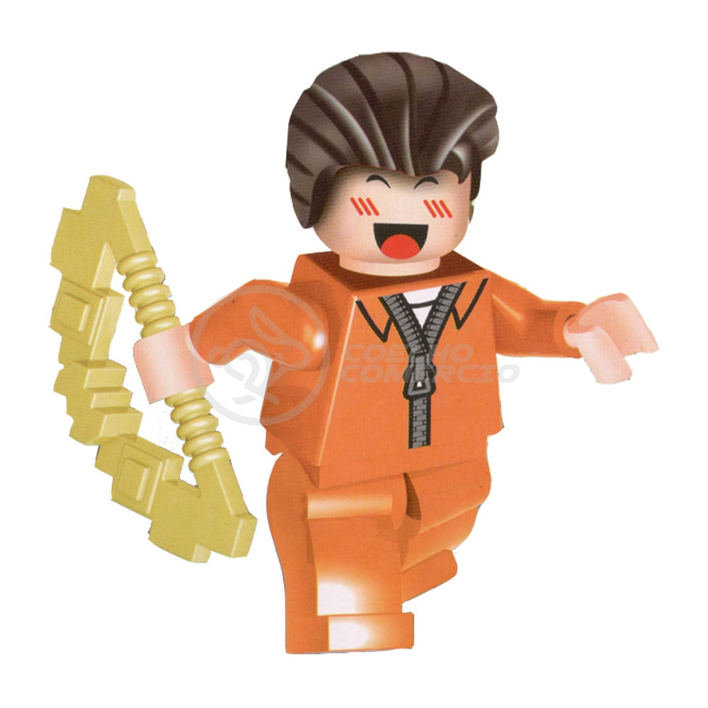 Boneco Bloco De Montar Roblox Compatível Com Lego Authentic no