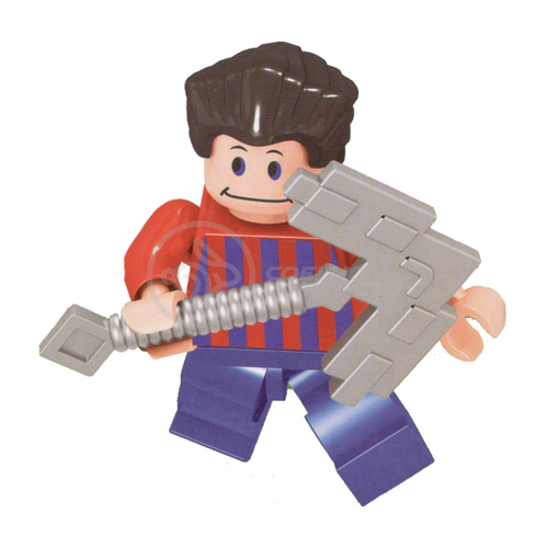 Brinquedo Boneco Bloco De Montar Roblox Builderman Merely