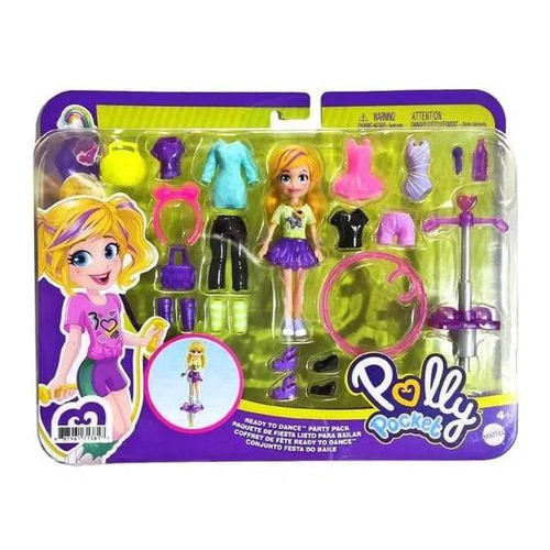 Playset Polly Pocket com Mini Bonecas - Festa do Pijama Coruja da, jogos da  polly buscar os amigos para festa 