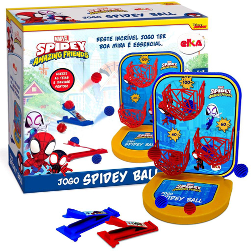 Jogo Spidey Ball - Mary Toys Brinquedos