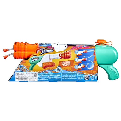 Nerf Lançador de Água Super Soaker Hydra - Hasbro na Americanas