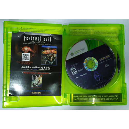 Jogo Xbox 360 Resident Evil 6