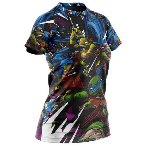 Regata Camiseta Tartarugas Ninja Desenho Nostalgia Hd 04