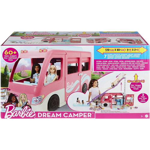 Barbie Playset Trailer dos Sonhos Mattel HCD46 - Star Brink Brinquedos