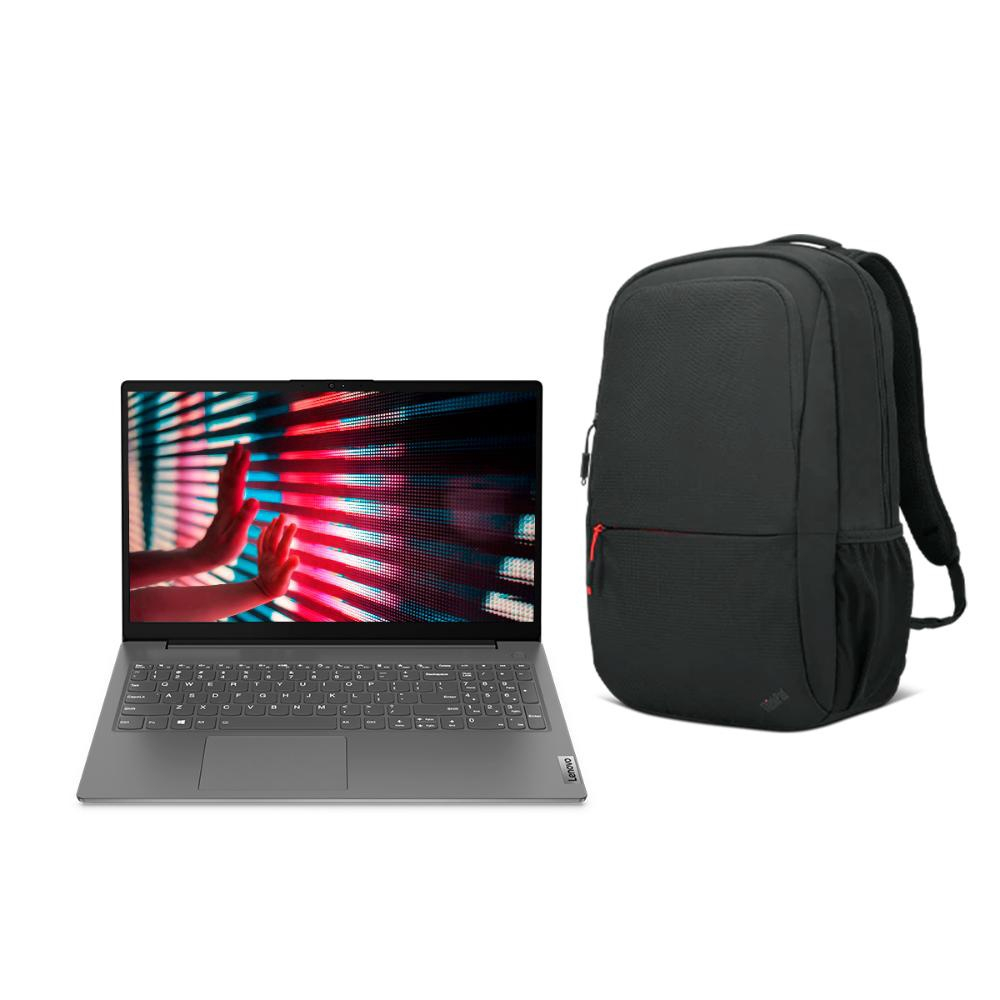Notebook Lenovo V14 i5-1135G7 8GB SSD 256GB Intel Iris Xe Tela 14" FHD W11 + Mochila ThinkPad Essential Eco - 82NM0012BR