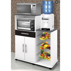 Balcão Multiuso E Fruteira Tâmara Forno E Micro-ondas Branco / Preto Passe Bem é boa?