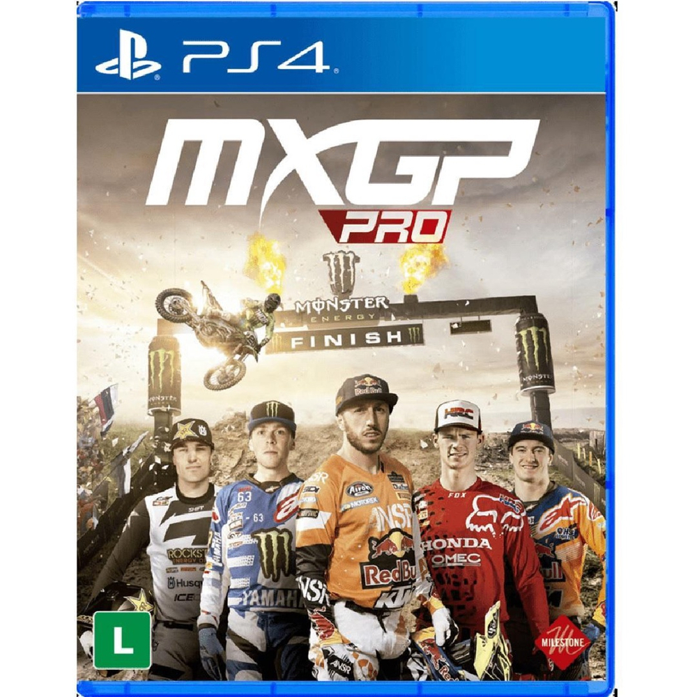 Jogo Mxgp The Official Motocross Ps4 Corrida Moto Mídia Físi