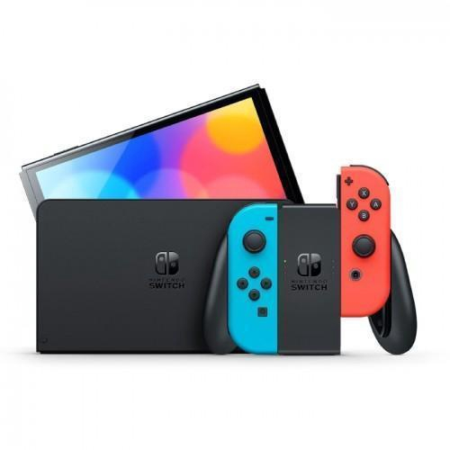 Nintendo Switch Oled - Colorido Neon (AS) - Nova Era Games e Informática