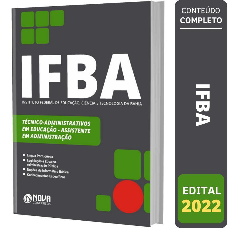 Concurso IFBA 2022: Abertas as inscrição para Técnicos administrativos e  professores