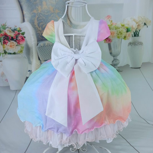 Vestido festa clearance bebe 2 anos