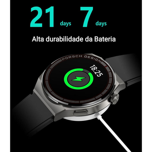 Relógio Digital Feminino Smartwatch Troca Foto Faz Ligação Troca Foto Preto  em Promoção na Americanas