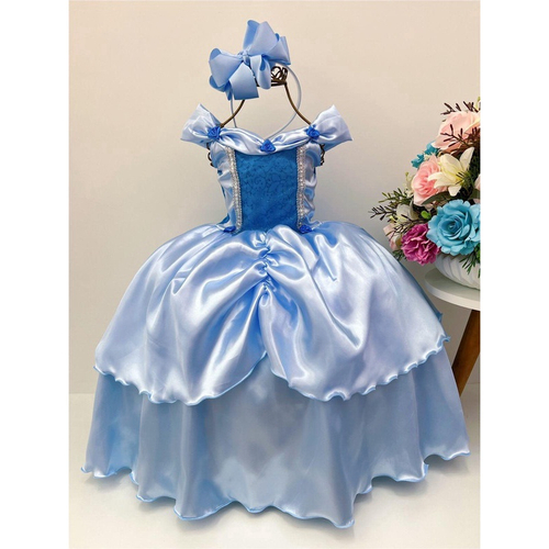 Vestido Fantasia Infantil Princesa Sofia Festa Luxo E Tiara em Promoção na  Americanas