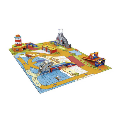 Pista Hot Wheels Cidade Tubarão Xalingo Ref.23154 em Promoção na