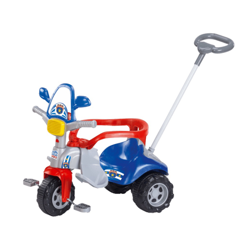 Velotrol Triciclo Motoca Motinha Tico Tico Infantil - Azul