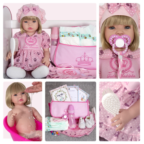 Bebê Reborn Promoção Princesa Boneca Luxo Envio Rápido Linda