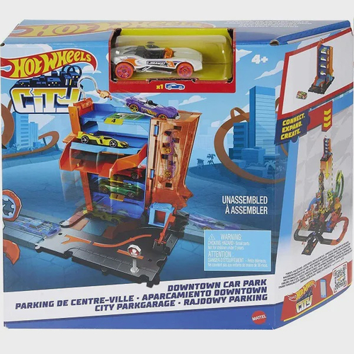 Pista de Carrinhos Helicóptero Double Park Speedster 77 Peças - Polibrinq,  PK002 - Aqui Tem Pechincha