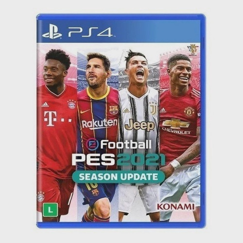 Efootball Pes 2021 Season Update Ps4 Mídia Física Novo Ptbr