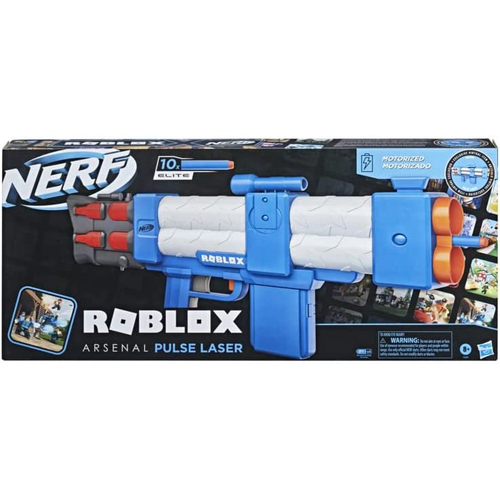 Lançador de Dardos Nerf Roblox Arsenal Pulse Laser - F2485