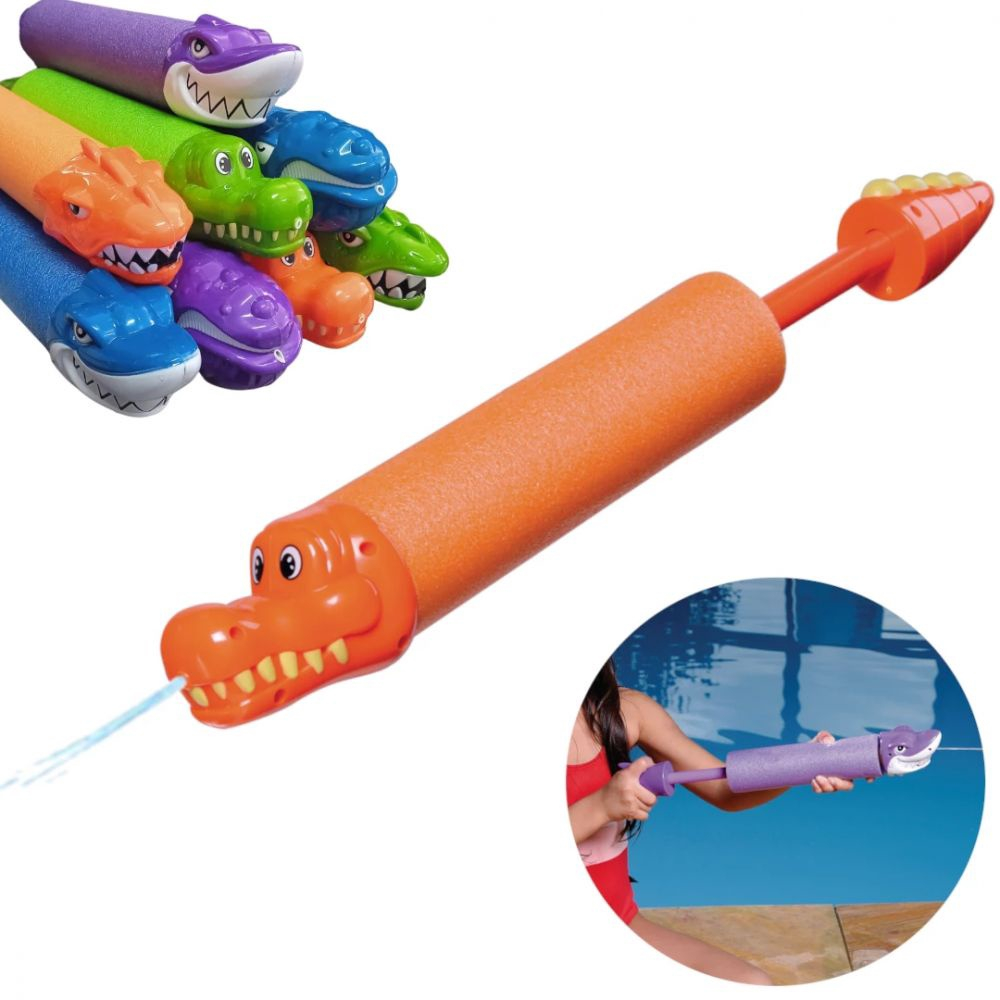 Lança-água Infantil 33x5cm Arminha De Água Piscina Brinquedo