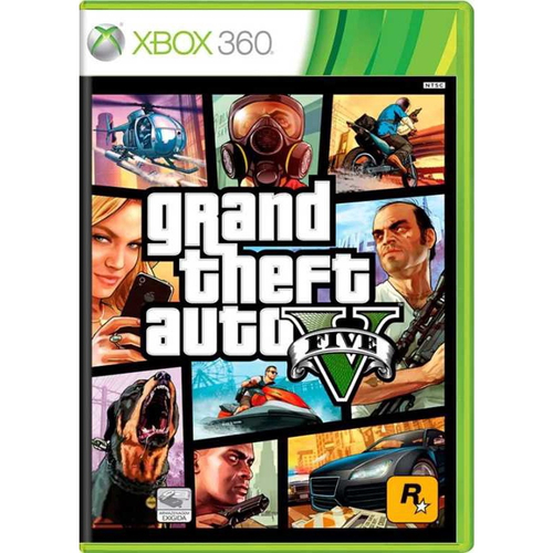 Grand Theft Auto V Xbox 360 - Mídia Física