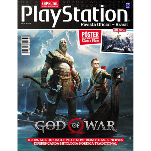 Poster, Quadro PlayStation - God of War em