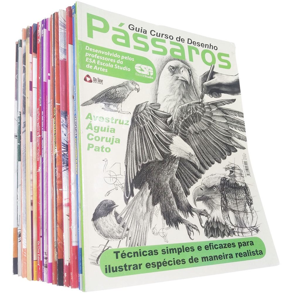 LIVRO: GUIA CURSO DE DESENHO TATTOO PASSO A PASSO