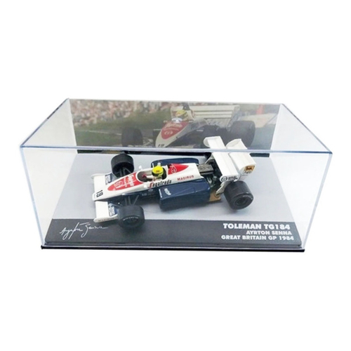 Miniatura Lendas Brasileiras Ayrton Senna Toleman TG184 Em Promoção Na ...