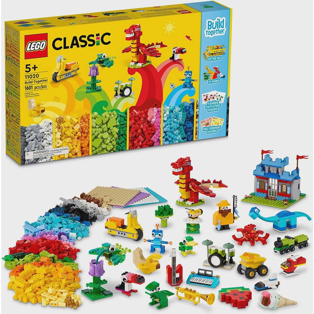 Lego Classic Construir Juntos 11020 em Promo o na Americanas