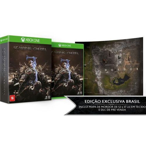 Middle-Earth Shadow Of War Sombras da Guerra Ed. Limitada - Xbox