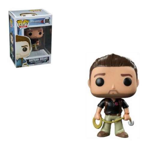 Uncharted - Nathan Drake Brown Shirt - POP! Games action figure 88