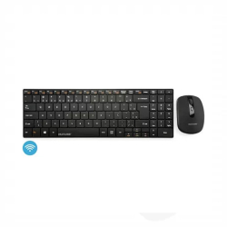 Teclado E Mouse Multimídia Sem Fio USB Slim 2.4 Ghz Preto Tc202 Multilaser Menor preço em Teclado E Mouse Multimídia Sem Fio USB Slim 2.4 Ghz Preto Tc202 Multilaser