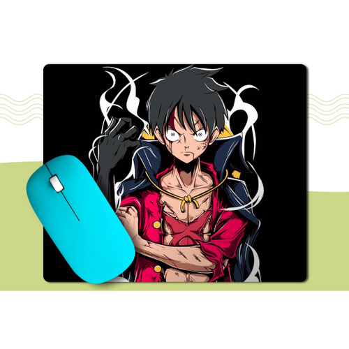 Mouse Pad One Piece Luffy Zoro - Gamer para Computadores e Notebooks