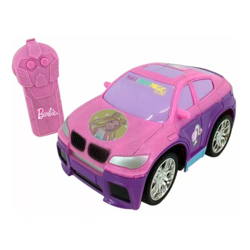 Carrinho De Controle Remoto Barbie Presente Menina 1851 Candide em Promoção  na Americanas