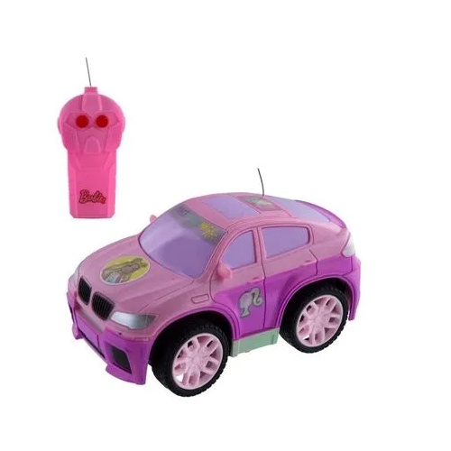 Barbie Carrinho de Controle Remoto Rosa Infantil Meninas em Promoção na  Americanas