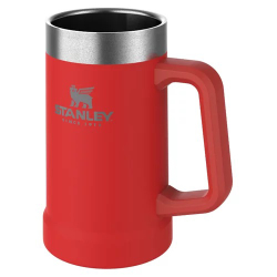 Menor preço em Caneca Termica De Aço Inox Pra Cerveja Ou Chopp 709ml Flame Red 08102 Stanley Vermelha