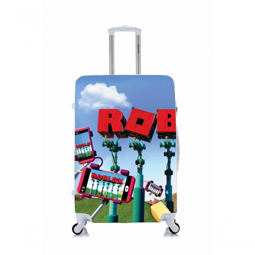 Capa Protetora Para Mala Viagem Personalizada Grande Personagem Roblox