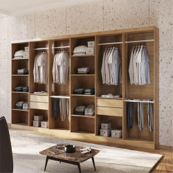 Closet Casal Premium 4 Gavetas 10 Prateleiras Mdp Imbuia é boa?