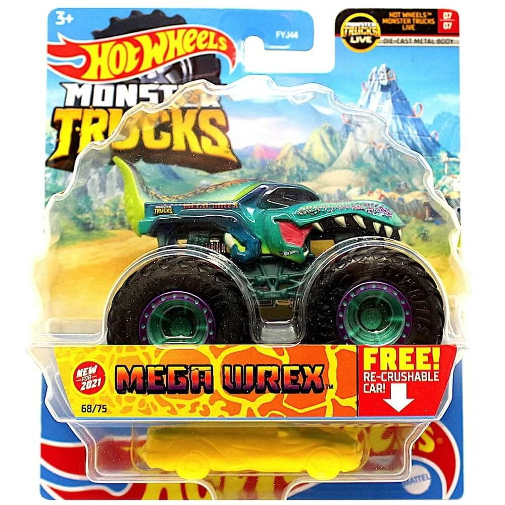 Hot Wheels Monster Truck MEGA WREX 1:64